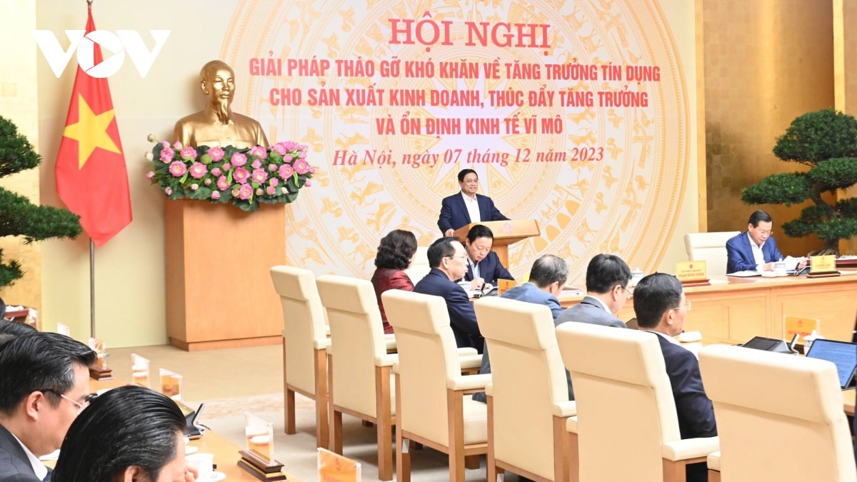 thủ tướng chủ trì hội nghị tháo gỡ khó khăn về vốn cho nền kinh tế hình ảnh 3 thu tuong chu tri hoi nghi thao go kho khan ve von cho nen kinh te hinh anh 3