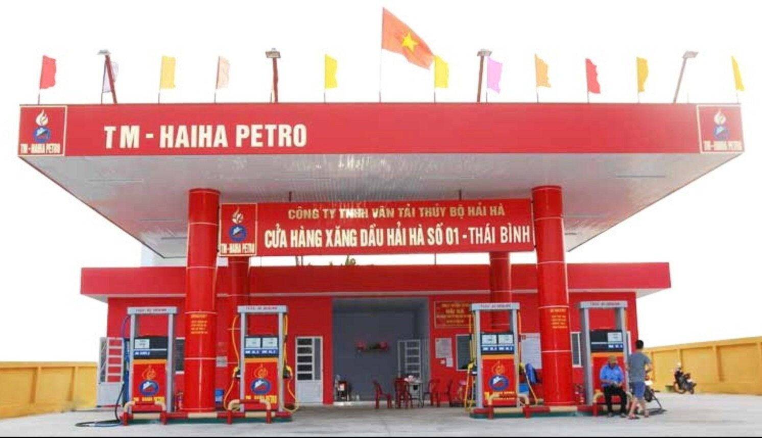 Cửa hàng xăng dầu của HaiHai Petro tại Thái Bình. (Ảnh: HaiHa Petro).