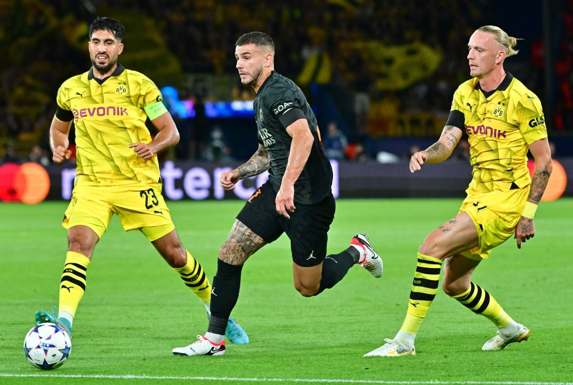 PSG phải thắng Dortmund để chắc chắn vượt qua vòng bảng. (Ảnh: Getty Images)