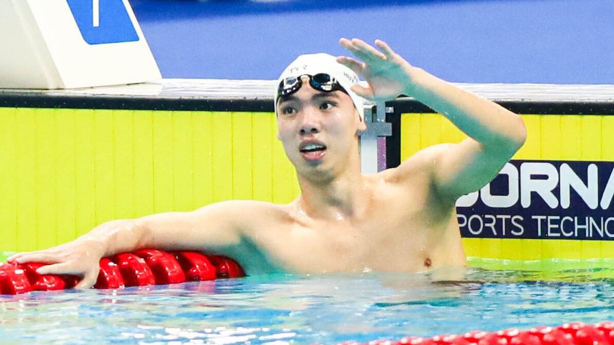 Nguyễn Huy Hoàng là 1 trong 3 vận động viên giành suất dự Olympic đến thời điểm hiện tại.
