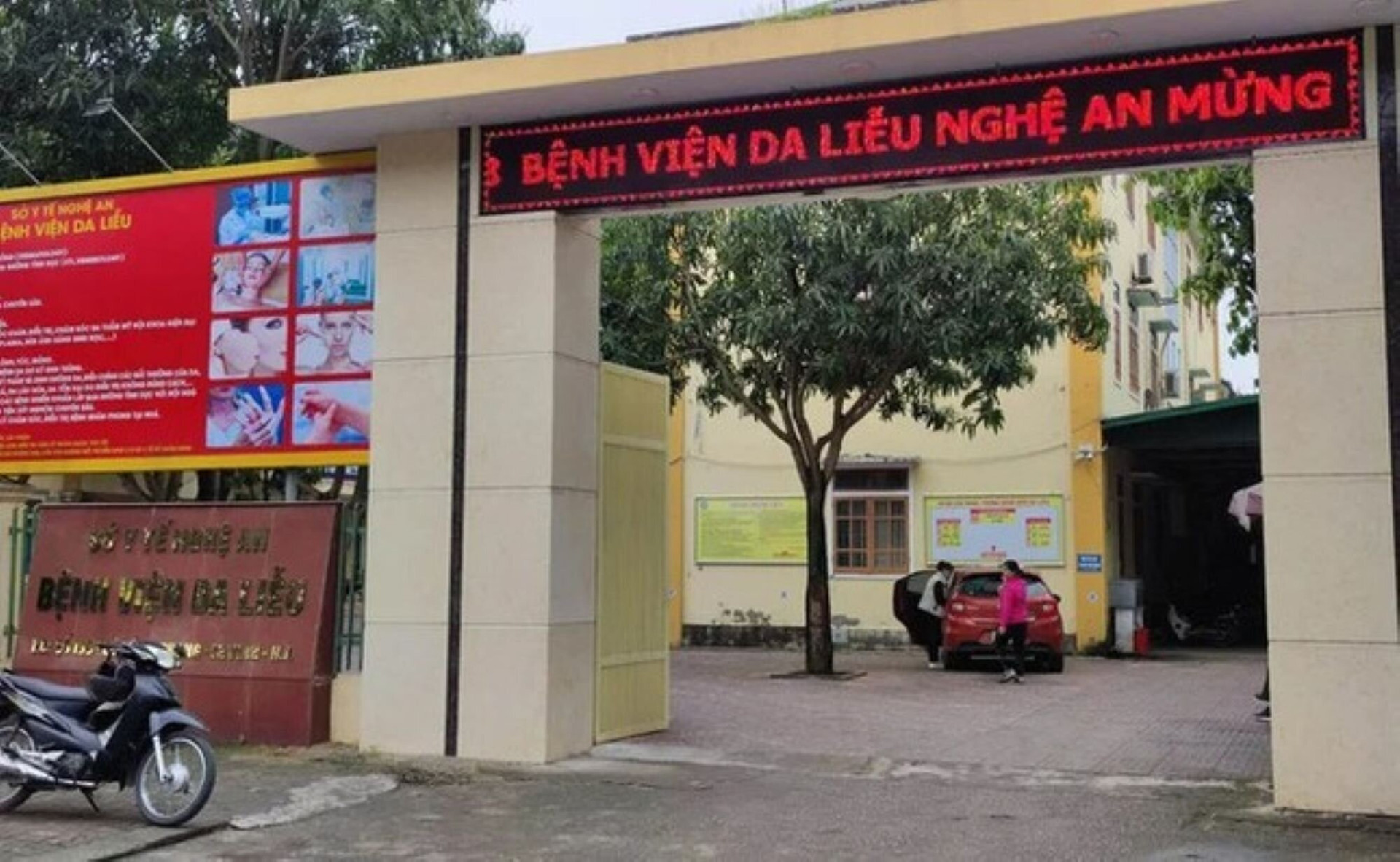 Bệnh viện Da liễu Nghệ An nơi xảy ra nhiều sai phạm được Sở Y tế Nghệ An kết luận.