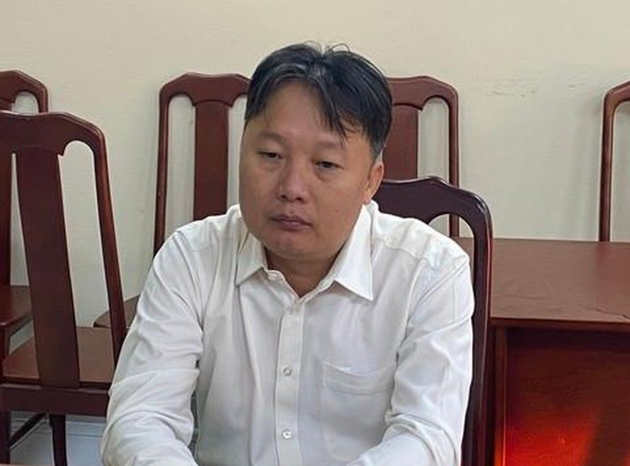 Vũ Xuân Đồng tại cơ quan điều tra.
