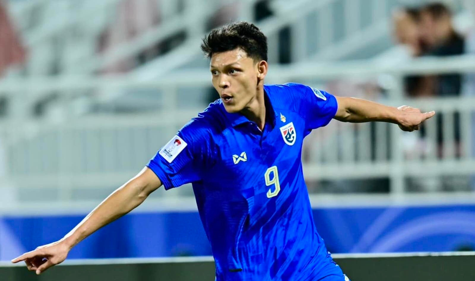 Supachai giúp đội tuyển Thái Lan đánh bại Kyrgyzstan.