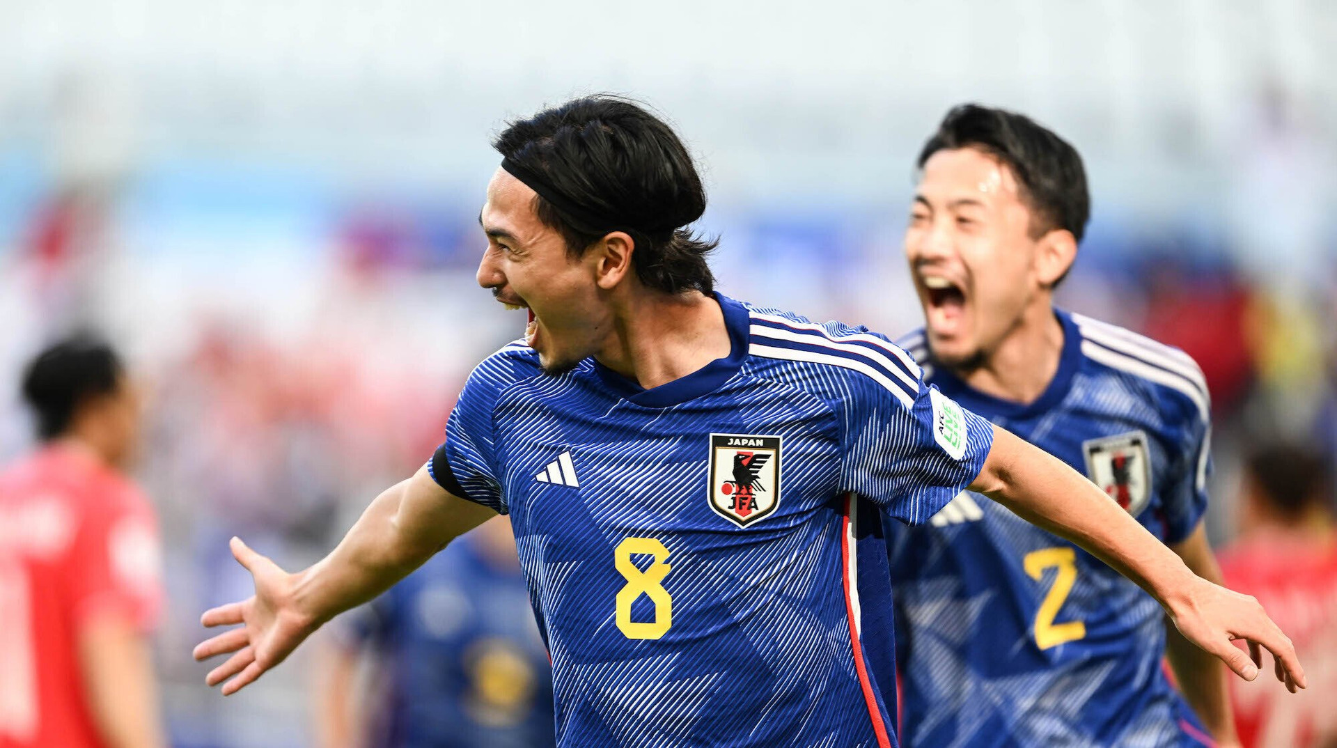 Đội tuyển Nhật Bản khao khát giành chiến thắng.