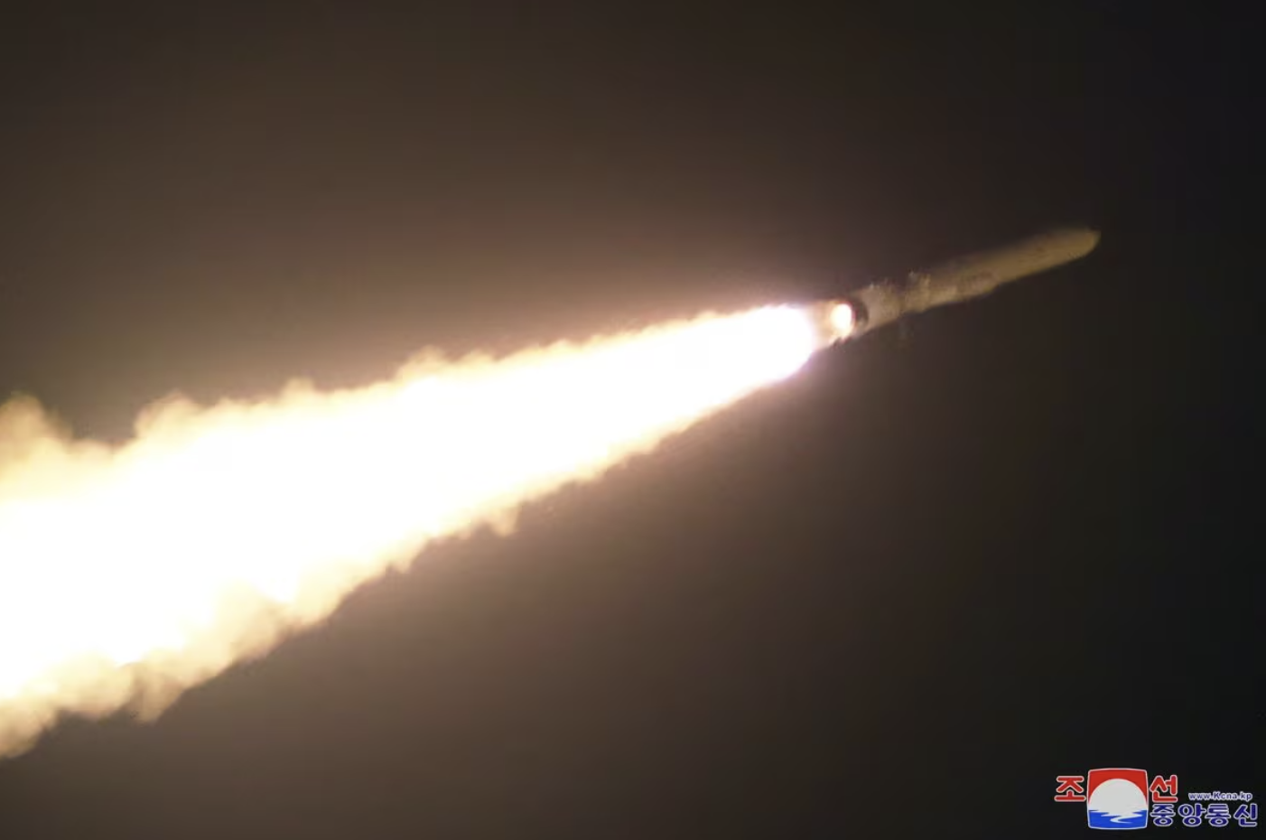Hình ảnh một vụ phóng tên lửa đạn đạo của Triều Tiên. (Ảnh: Reuters)