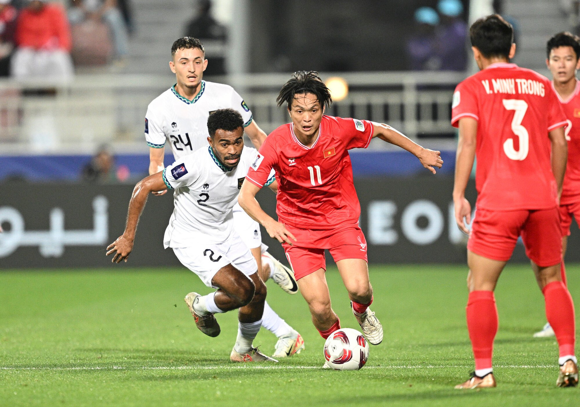Đội tuyển Indonesia đánh bại Việt Nam tại Asian Cup 2023.