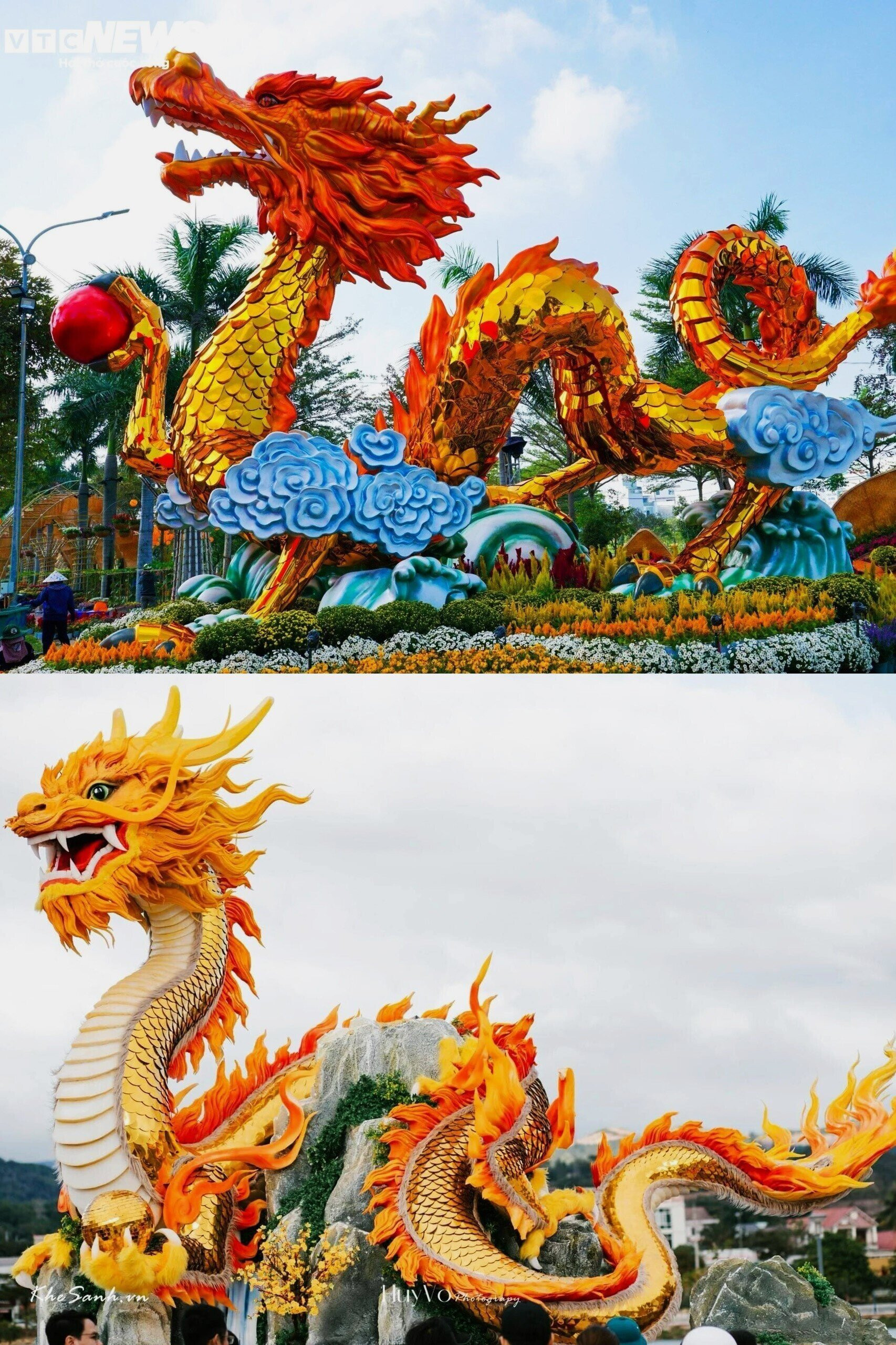 Hai linh vật rồng của Phú Yên và Quảng Trị lần lượt về nhì, ba theo kết quả bình chọn của bạn đọc Báo điện tử VTC News.