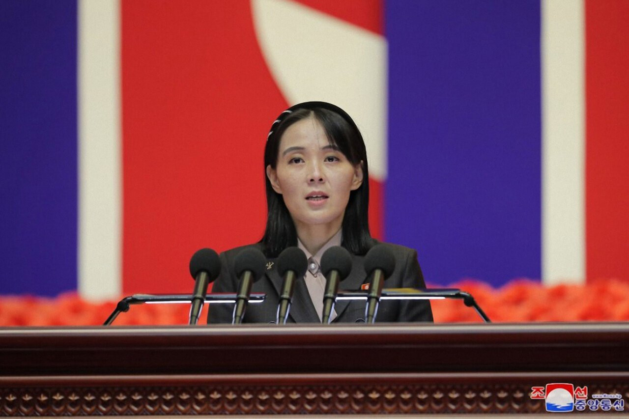 Bà Kim Yo-jong, em gái nhà lãnh đạo Triều Tiên Kim Jong-un (Ảnh: Yonhap).