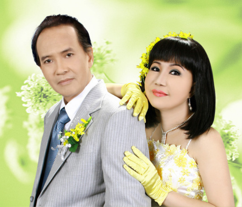 Vợ chồng NSND Thanh Điền - Thanh Kim Huệ.