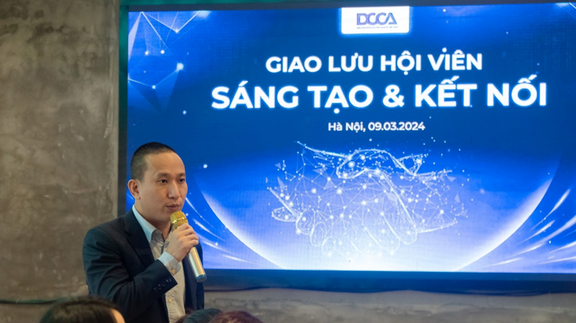 Chủ tịch DCCA Tạ Mạnh Hoàng chia sẻ về định hướng hoạt động năm 2024.