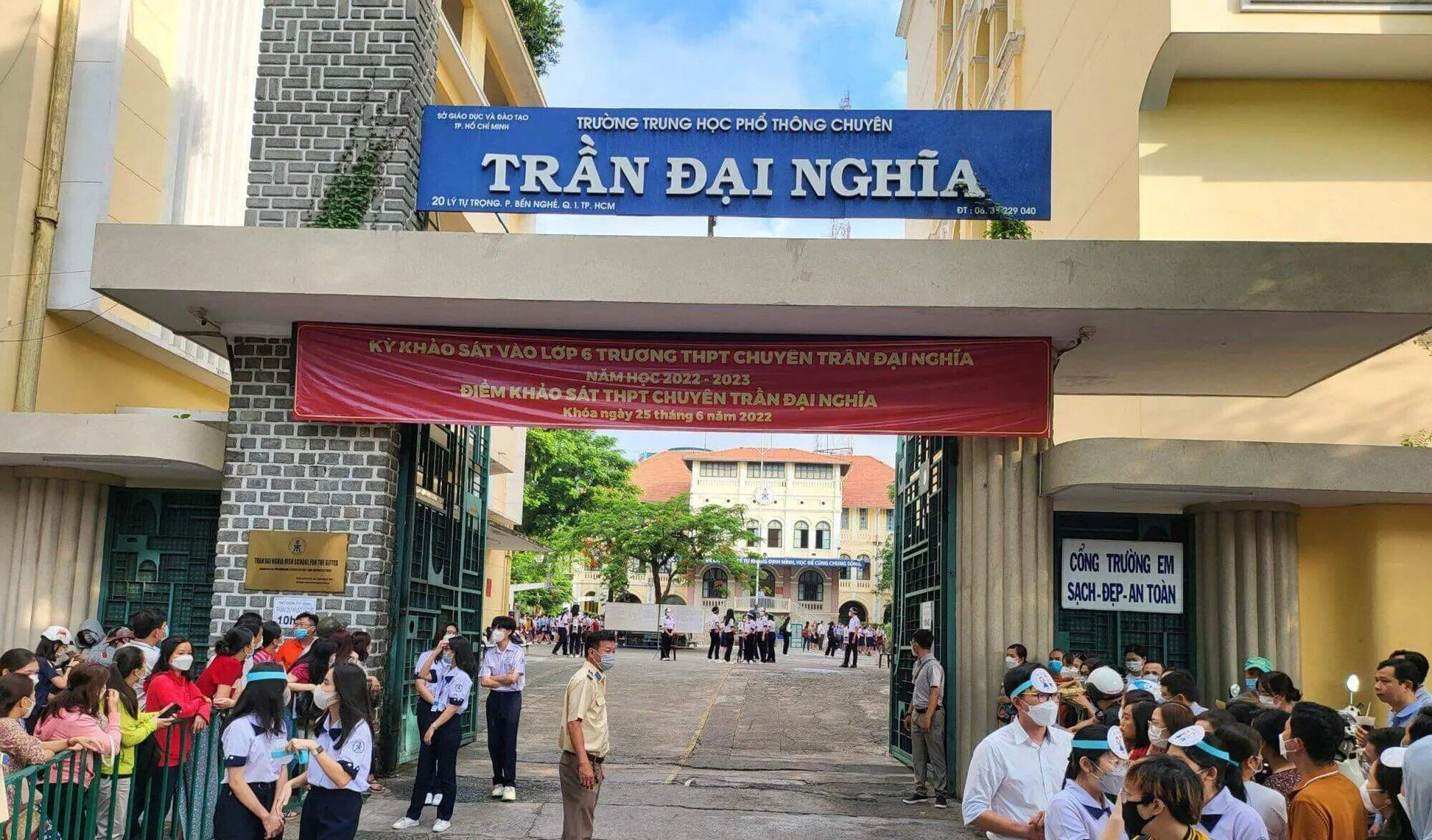 Sẽ tách trường THPT chuyên Trần Đại Nghĩa thành hai trường.