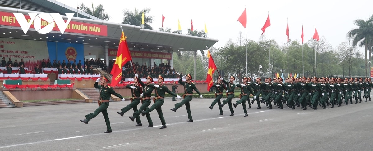 hop luyen dieu binh, dieu hanh ky niem 70 nam chien thang Dien bien phu hinh anh 10