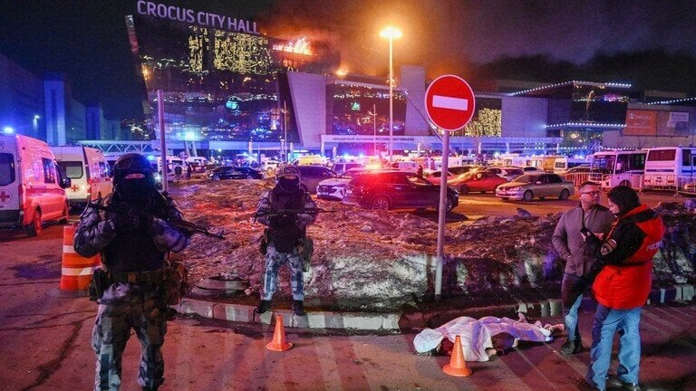 93 người đã thiệt mạng trong vụ tấn công khủng bố ở Nga. (Ảnh: Sputnik)