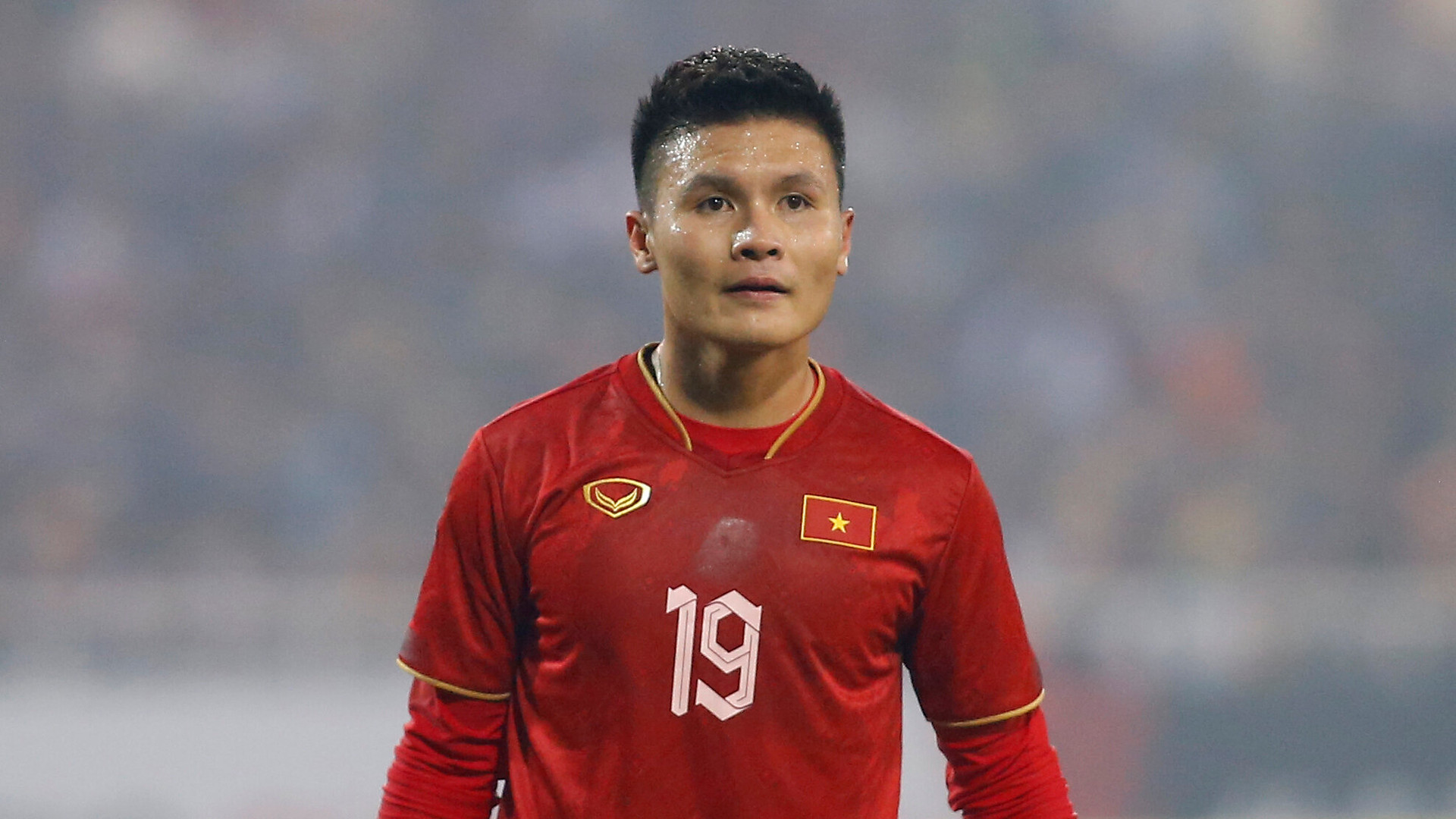Quang Hải chưa xuất hiện ở trận đấu gặp Indonesia.