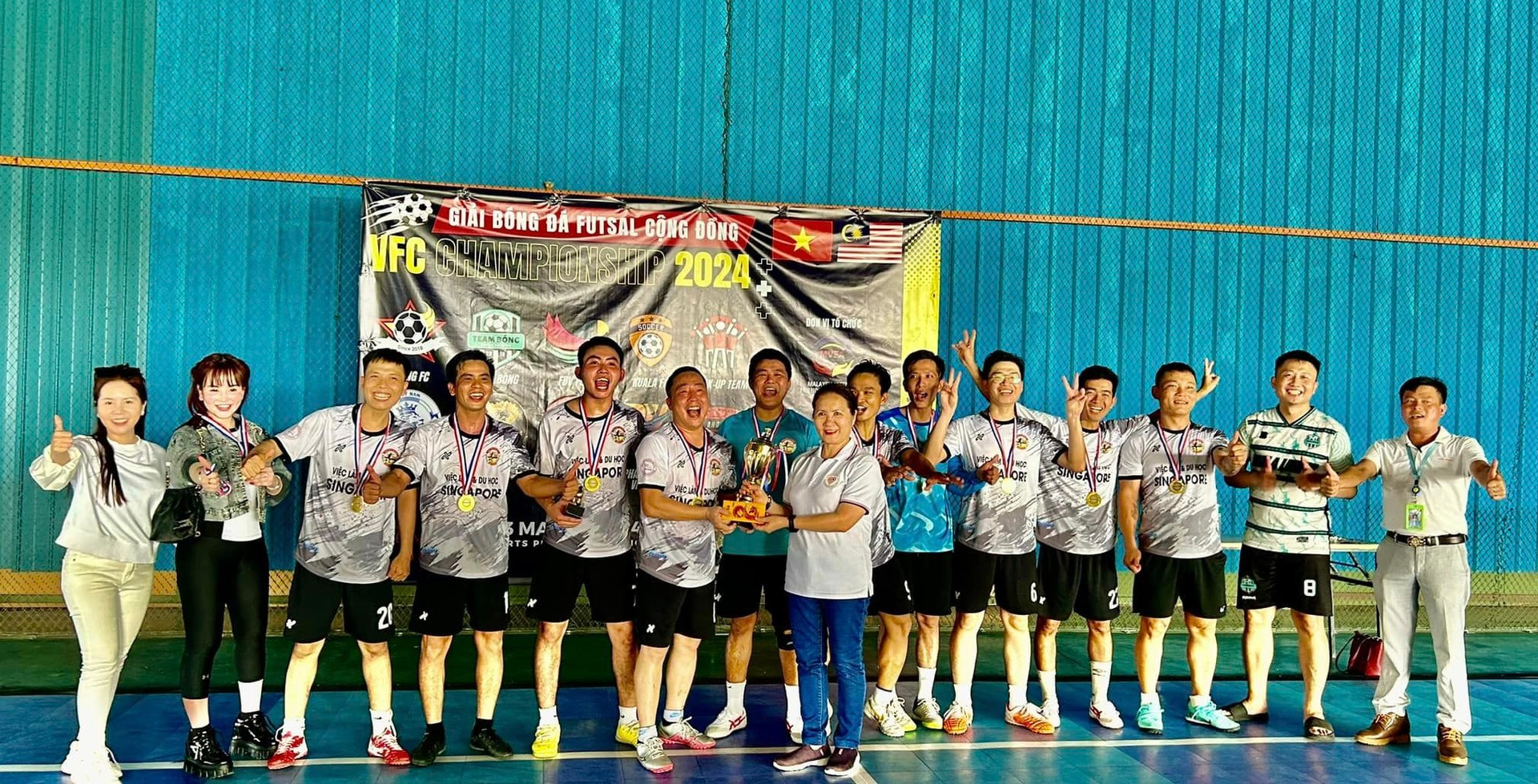 Hiệp hội Hữu nghị Malaysia -Việt Nam tổ chức giải bóng đá Futsal cộng đồng - ảnh 3