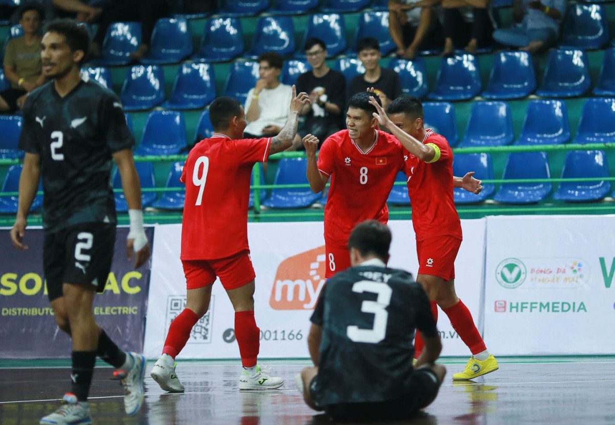 Dt futsal viet nam danh roi chien thang truoc new zealand hinh anh 2