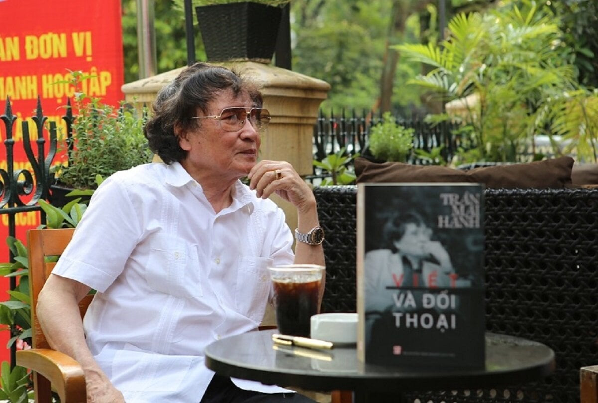 Ông Trần Mai Hạnh từng nhận Huy chương Vì sự nghiệp báo chí Việt Nam.