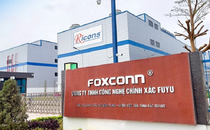 Một nhà máy Foxconn của Đài Loan (Trung Quốc) tại Việt Nam. (Ảnh: VOV)