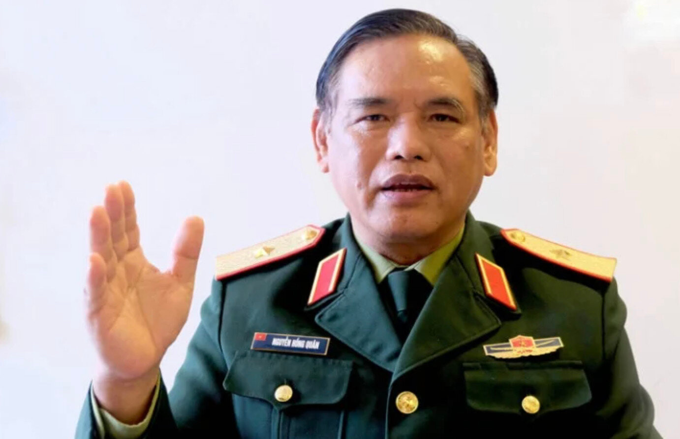 Thiếu tướng Nguyễn Hồng Quân - nguyên Phó Viện trưởng Viện nghiên cứu chiến lược Bộ Quốc phòng.