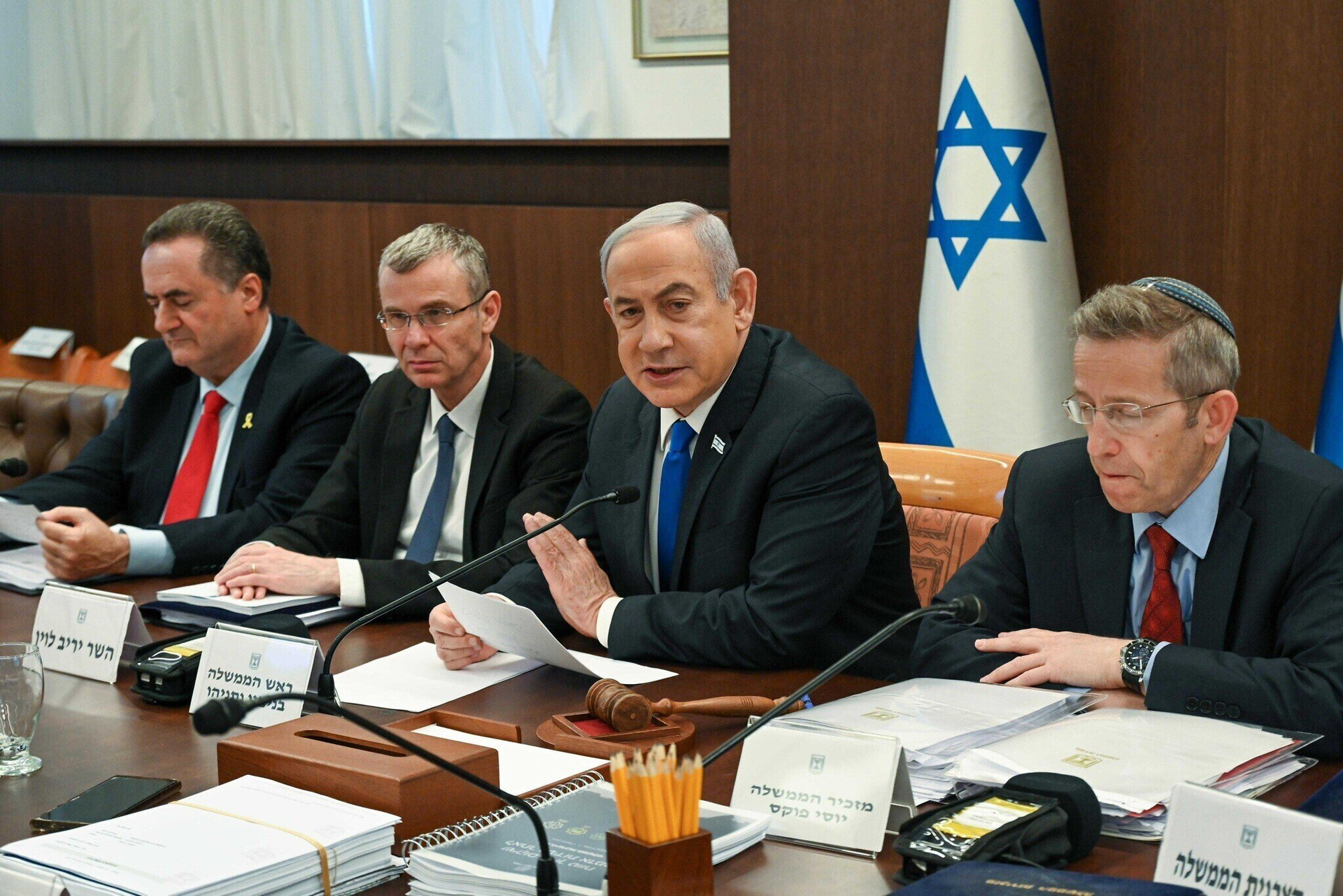 Thủ tướng israel Benjamin Netanyahu cho biết Tel Aviv sẽ tự lựa chọn các phương án đáp trả đối với Iran. (Ảnh: GPO)