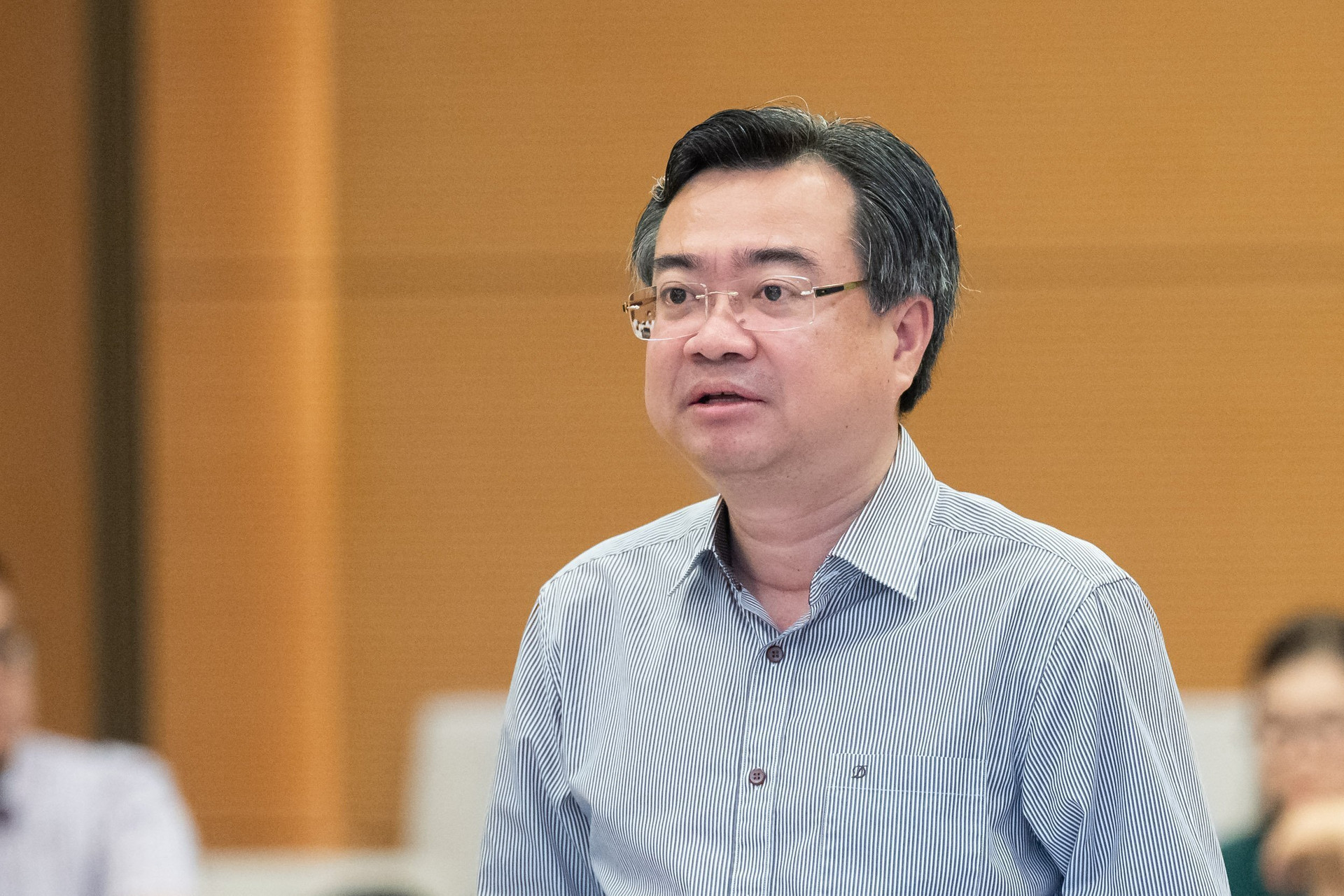 Bộ trưởng Xây dựng Nguyễn Thanh Nghị. (Ảnh: quochoi.vn)