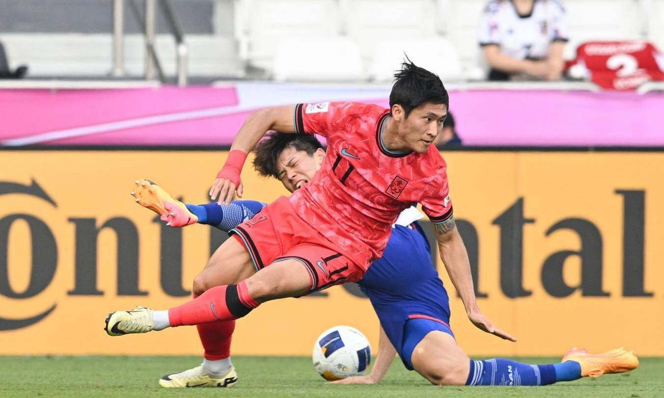 U23 Hàn Quốc giành vé đi tiếp.