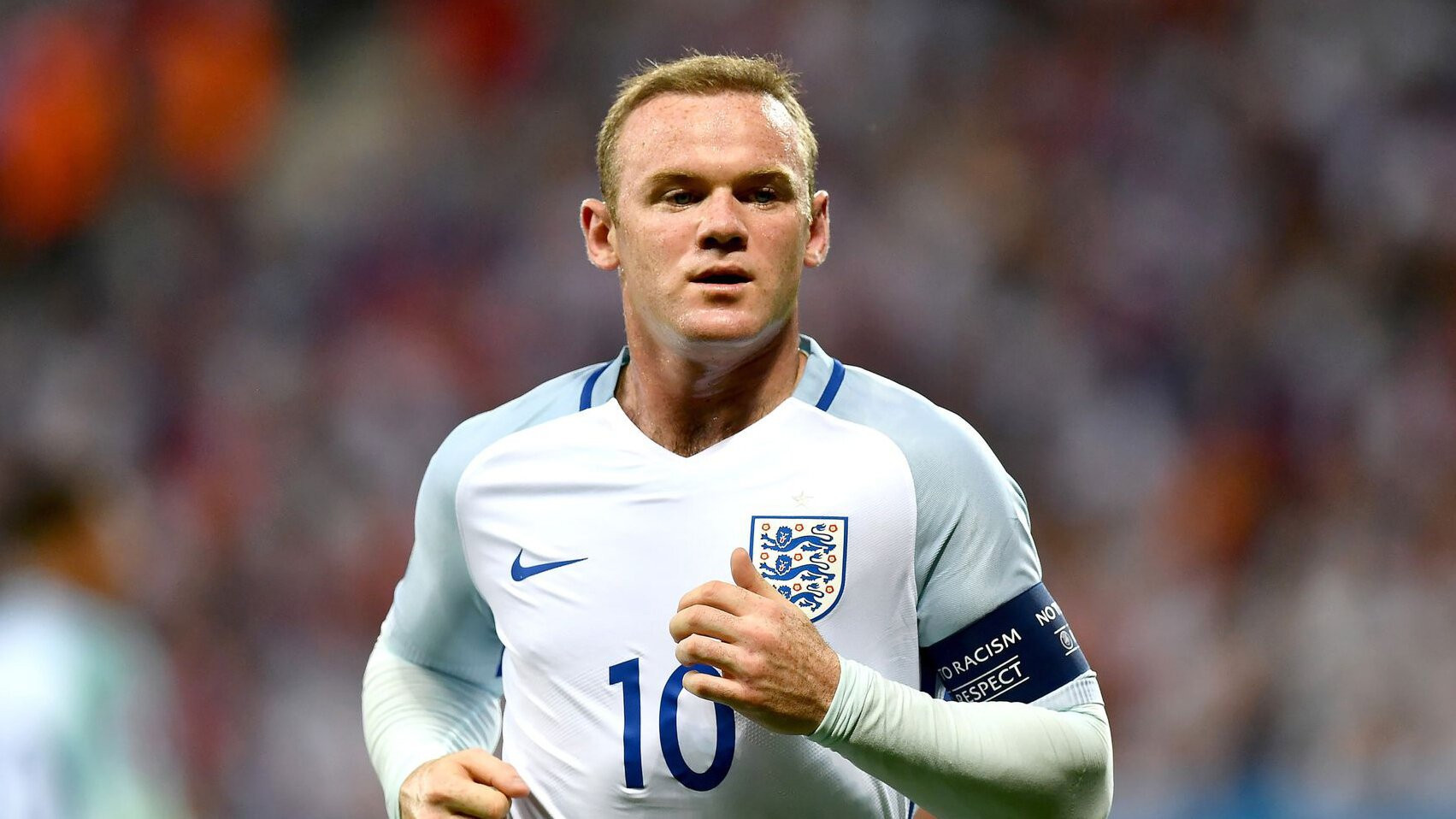 Wayne Rooney tham dự 3 kỳ EURO cùng đội tuyển Anh nhưng chỉ ghi bàn ở 3 trận trong số 10 lần ra sân. (Ảnh: Sky Sports)