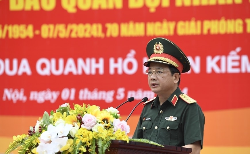 cuoc dua xe dap ve Dien bien phu - 2024 tran tuan kiet thang chang khai mac hinh anh 2