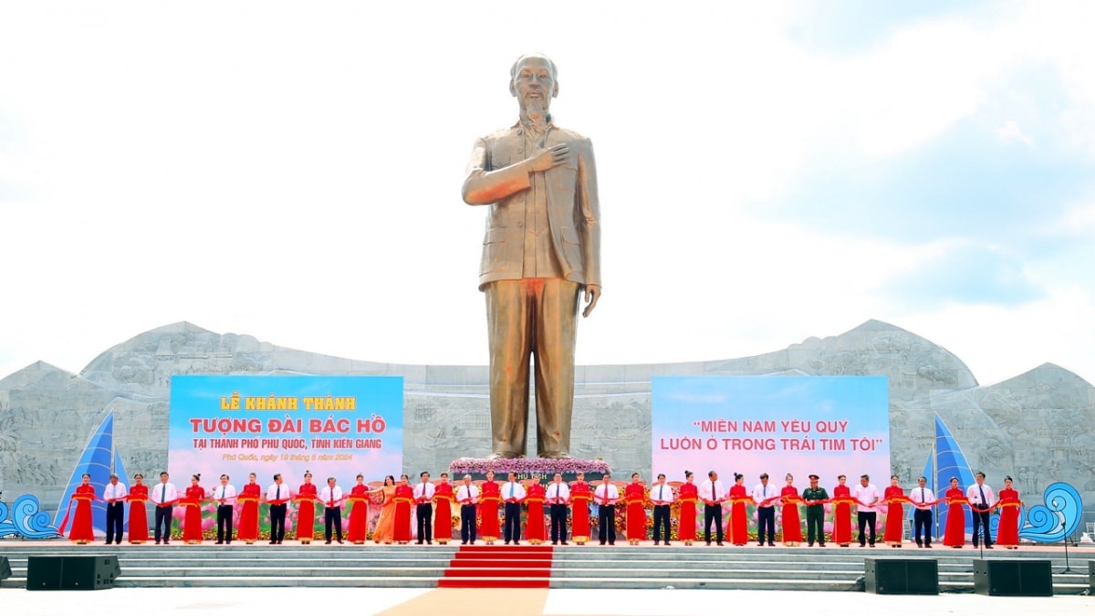 khanh thanh tuong dai bac ho tai phu quoc hinh anh 1