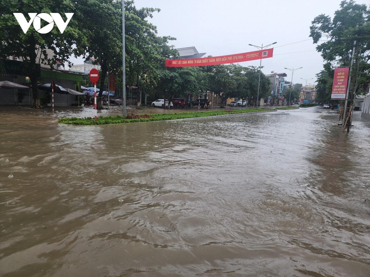 mua lon gay ngap ung cuc bo o Dien bien phu hinh anh 3