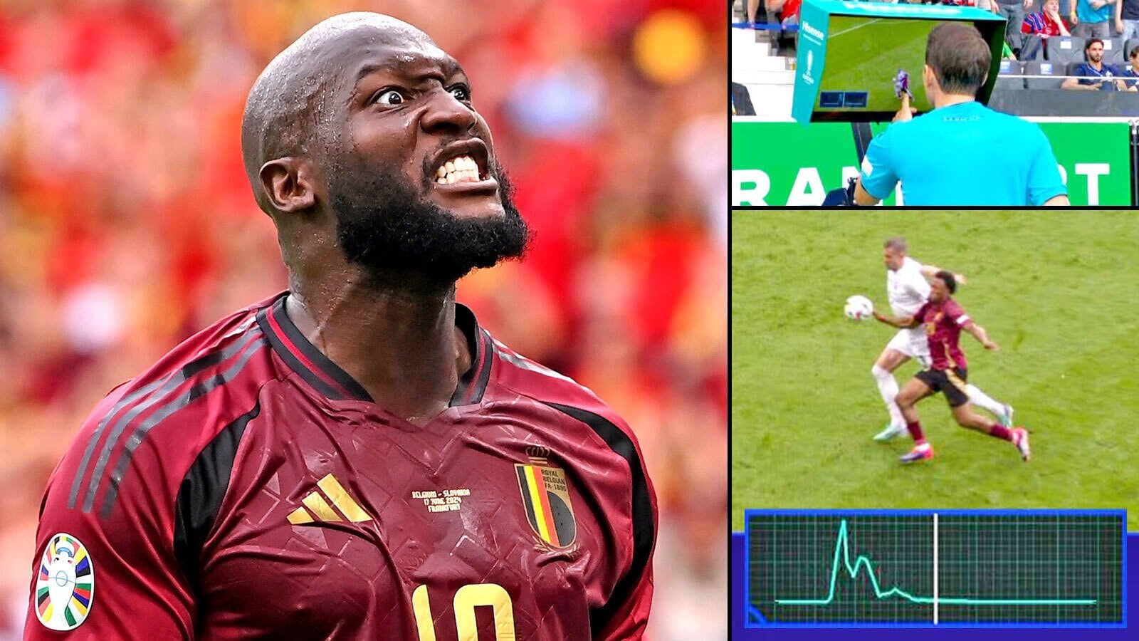 Lukaku bị tước bằng thắng bởi công nghệ mới