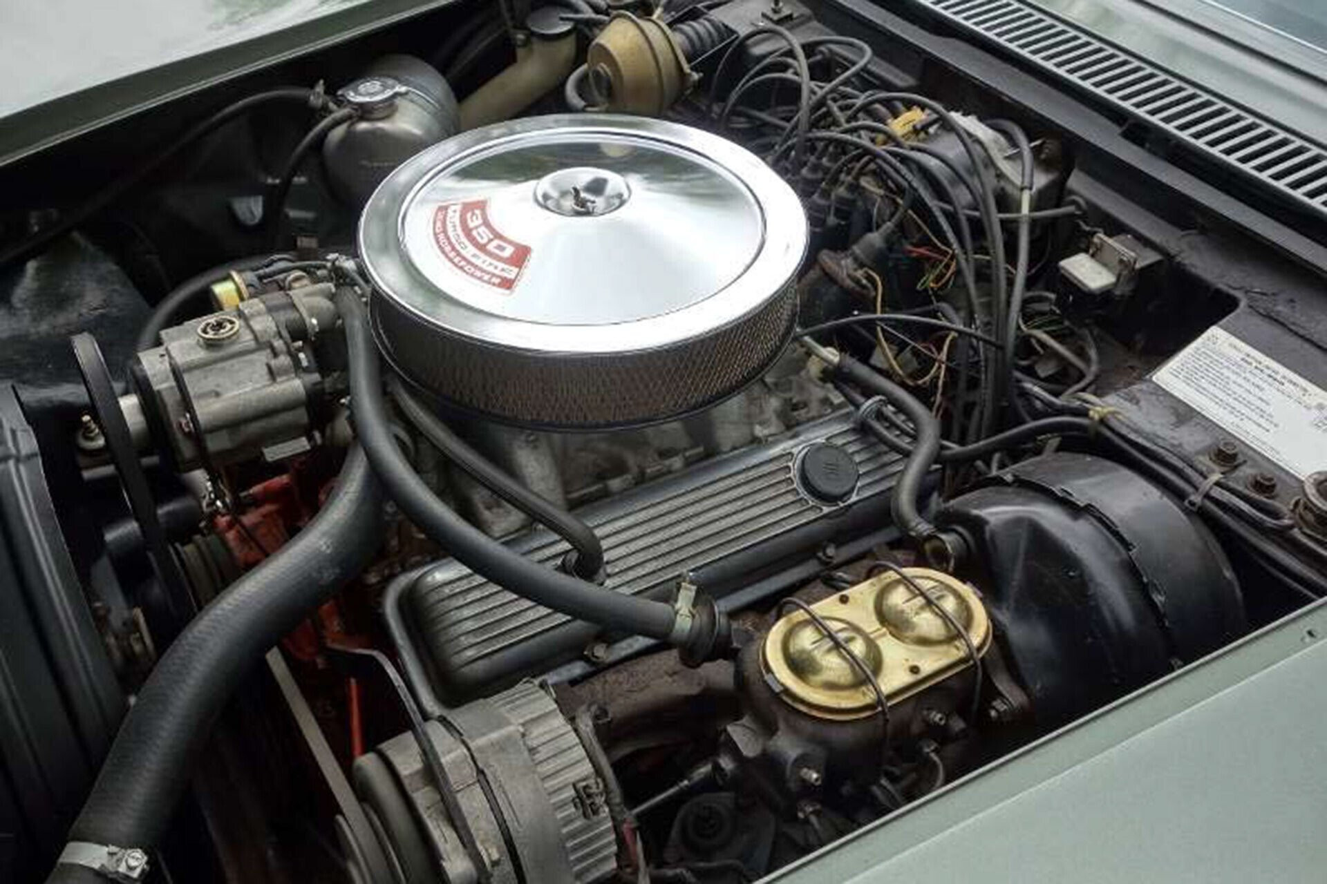 Động cơ của Chevrolet Corvette ZR1 Convertible 1971. (Ảnh: Corvette Blogger)