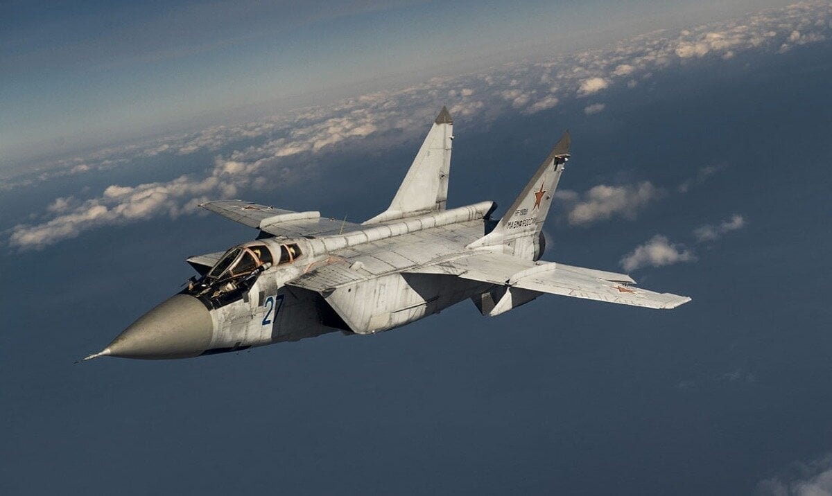 Chiến đấu cơ MiG-31 của Nga.