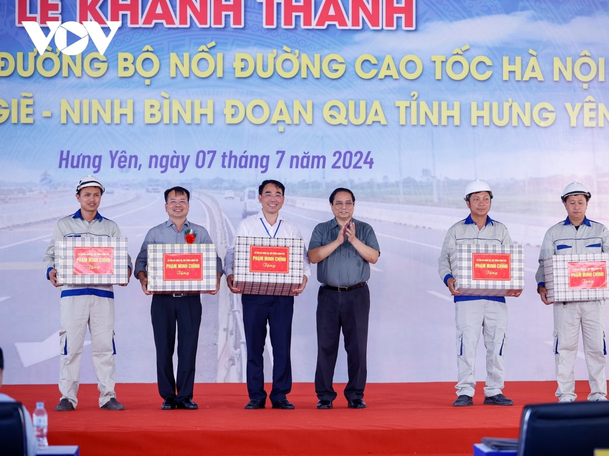 thu tuong du le khanh thanh tuyen duong noi 2 cao toc huyet mach cua mien bac hinh anh 3