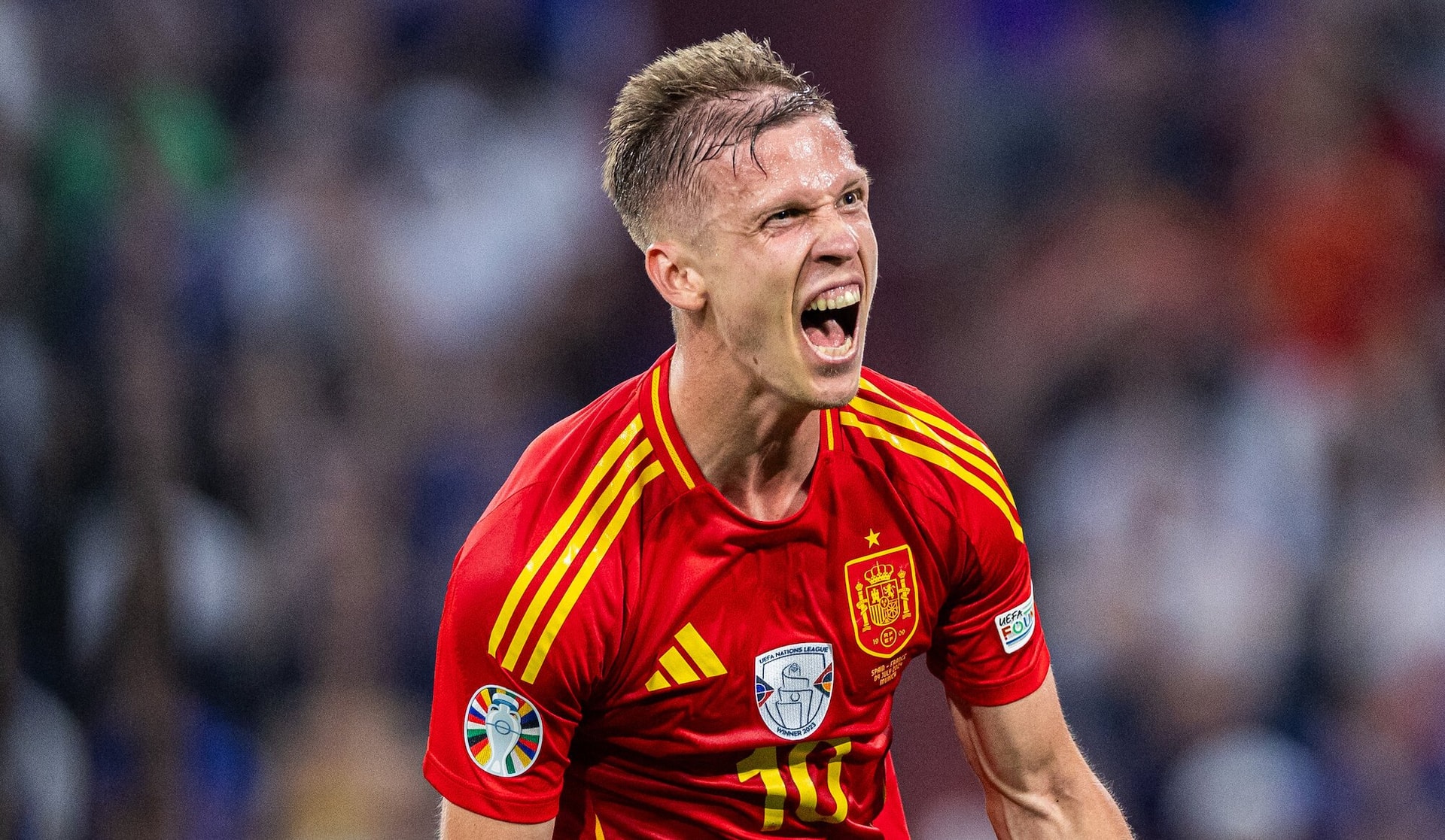 Dani Olmo chơi ấn tượng với 3 bàn thắng và 2 kiến tạo.