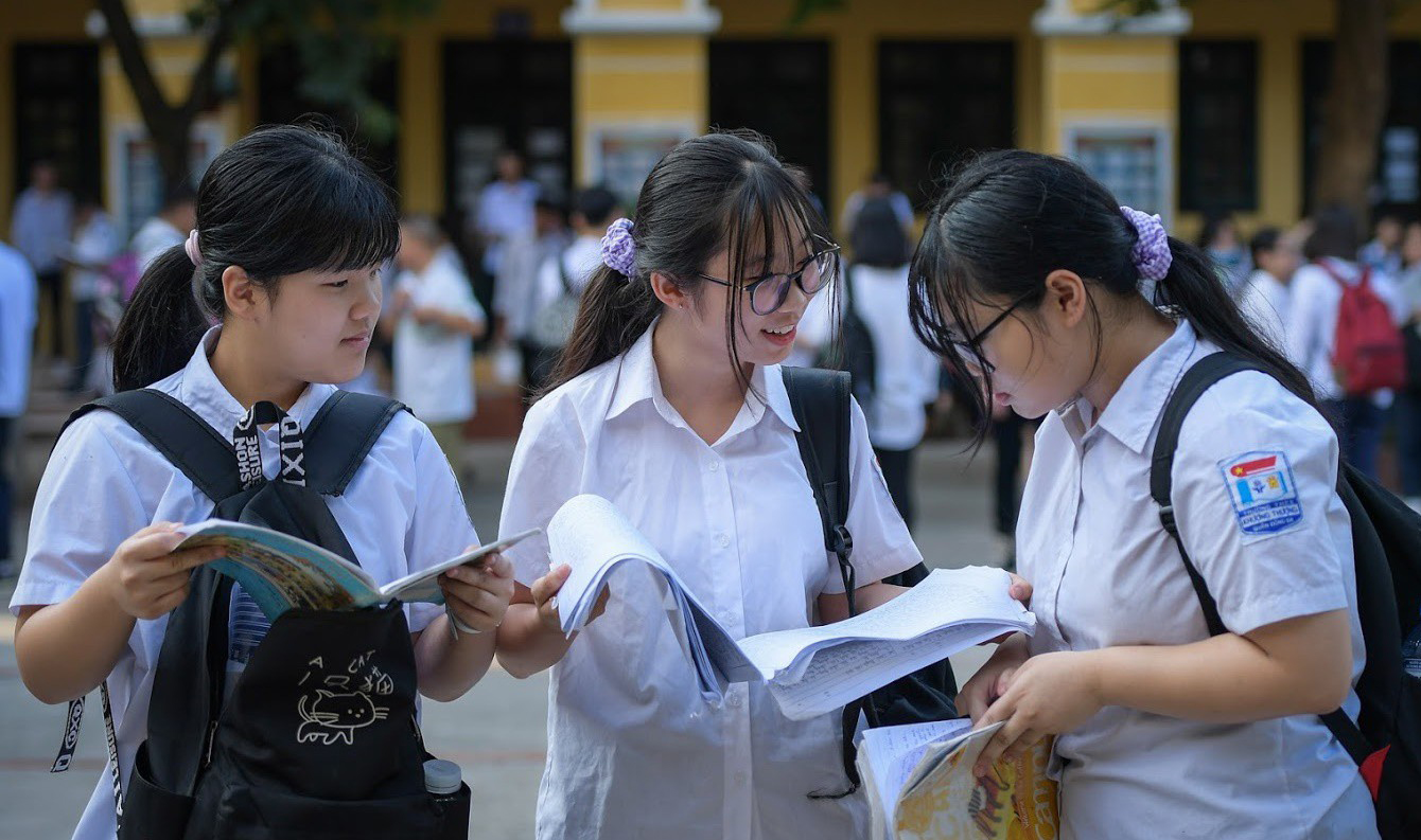 Hà Nội đã công bố điểm chuẩn trúng tuyển bổ sung vào lớp 10 THPT. (Ảnh minh hoạ)