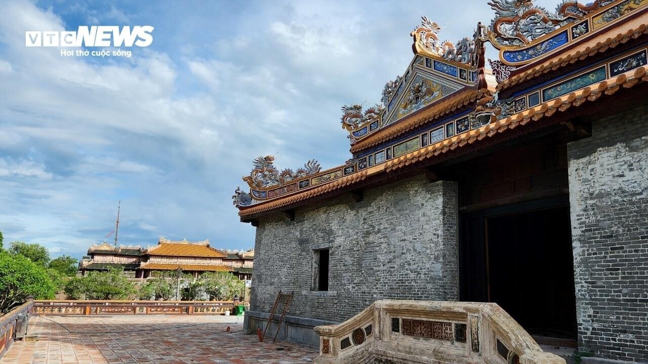 Cận cảnh cung điện nơi 13 vua triều Nguyễn đăng quang sau gần 3 năm trùng tu - 4