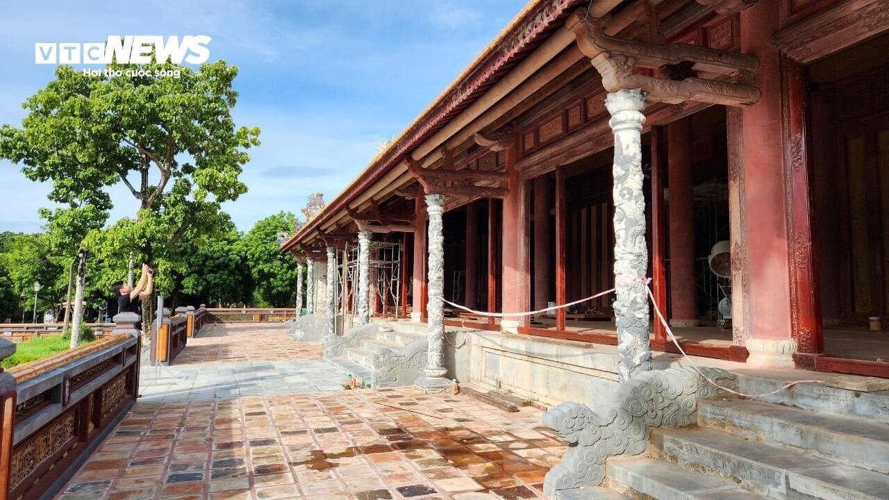 Cận cảnh cung điện nơi 13 vua triều Nguyễn đăng quang sau gần 3 năm trùng tu - 5