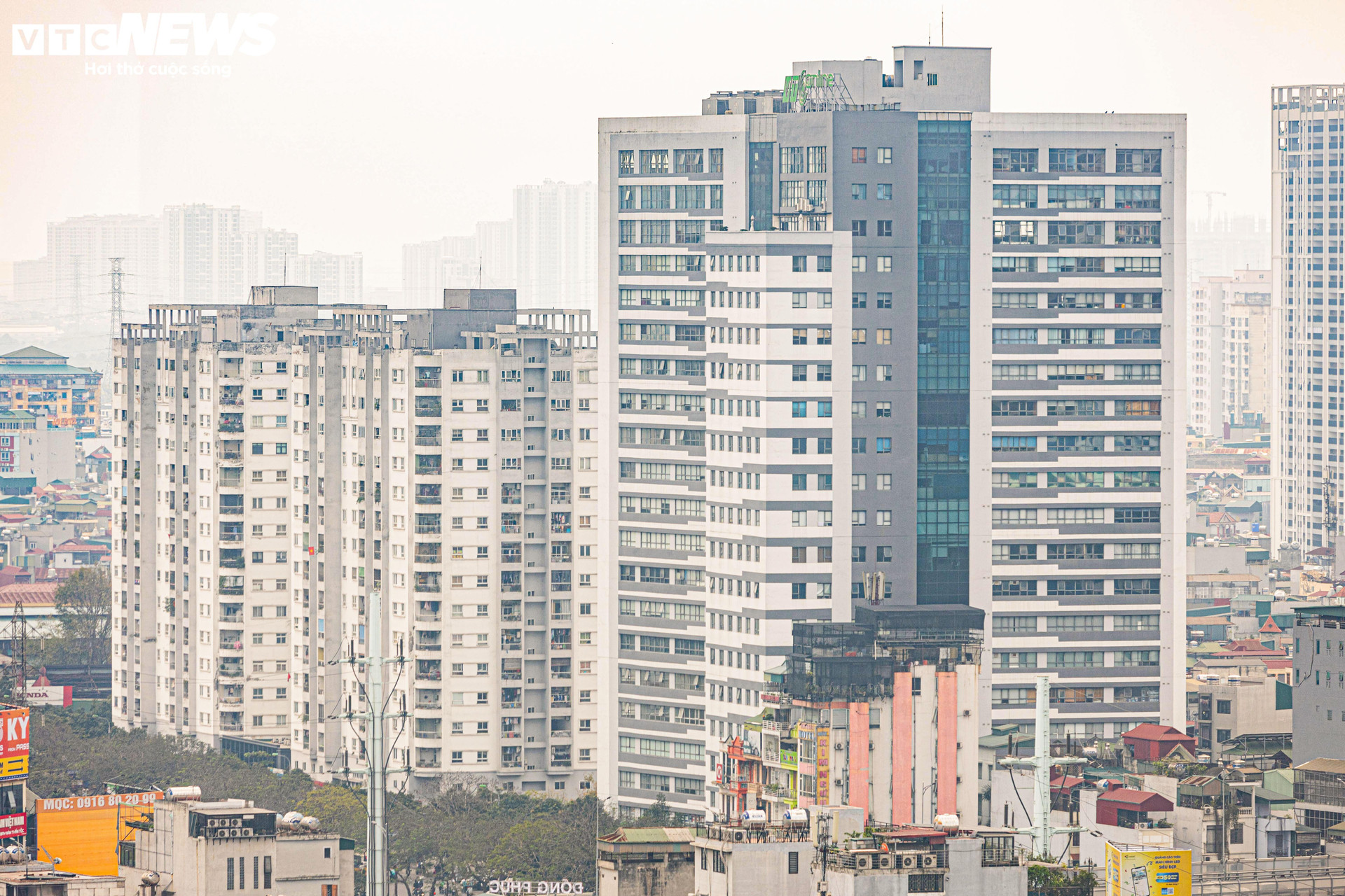 Giá chung cư có dấu hiệu chững lại vào cuối quý II do trước đó đã cao. (Ảnh minh họa: Minh Đức)