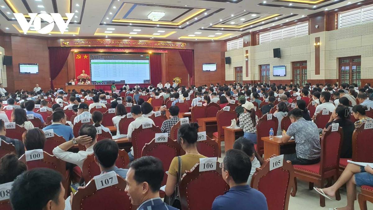 Dau gia dat o phuc tho, ha noi trung cao nhat la 60 trieu dong m2, gap 2,6 lan gia khoi diem hinh anh 1