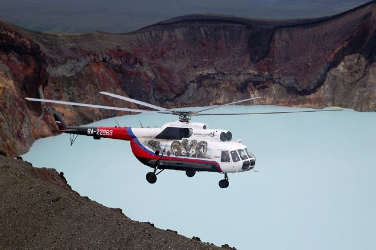 Một trực thăng Mi-8 của hãng hàng không Vityaz-Aero. (Ảnh: Vityaz-Aero)