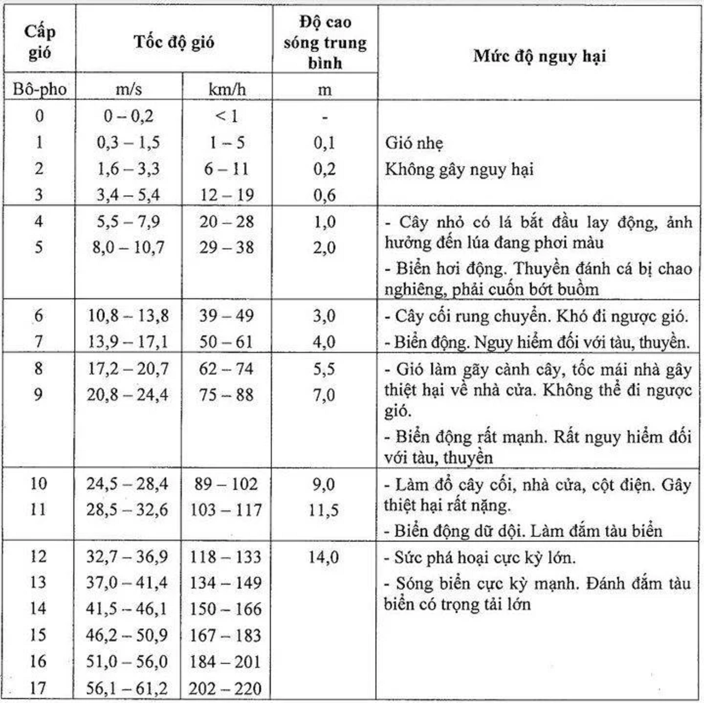 Bão cấp 14, giật cấp 17 nguy hiểm thế nào? - 2