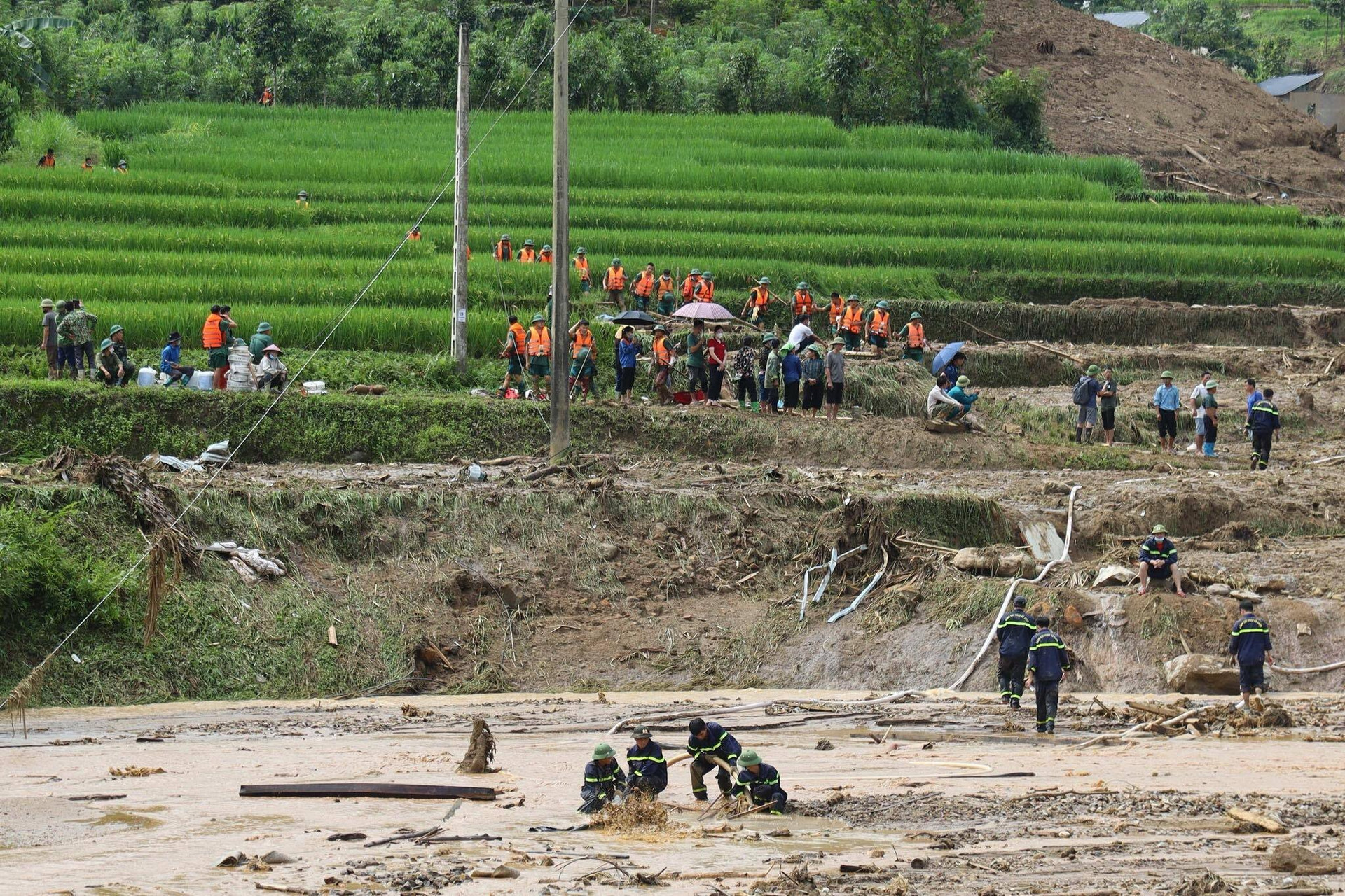 Các địa phương miền Bắc đang gánh chịu nhiều thiệt hại do siêu bão Yagi và mưa lũ kéo dài.