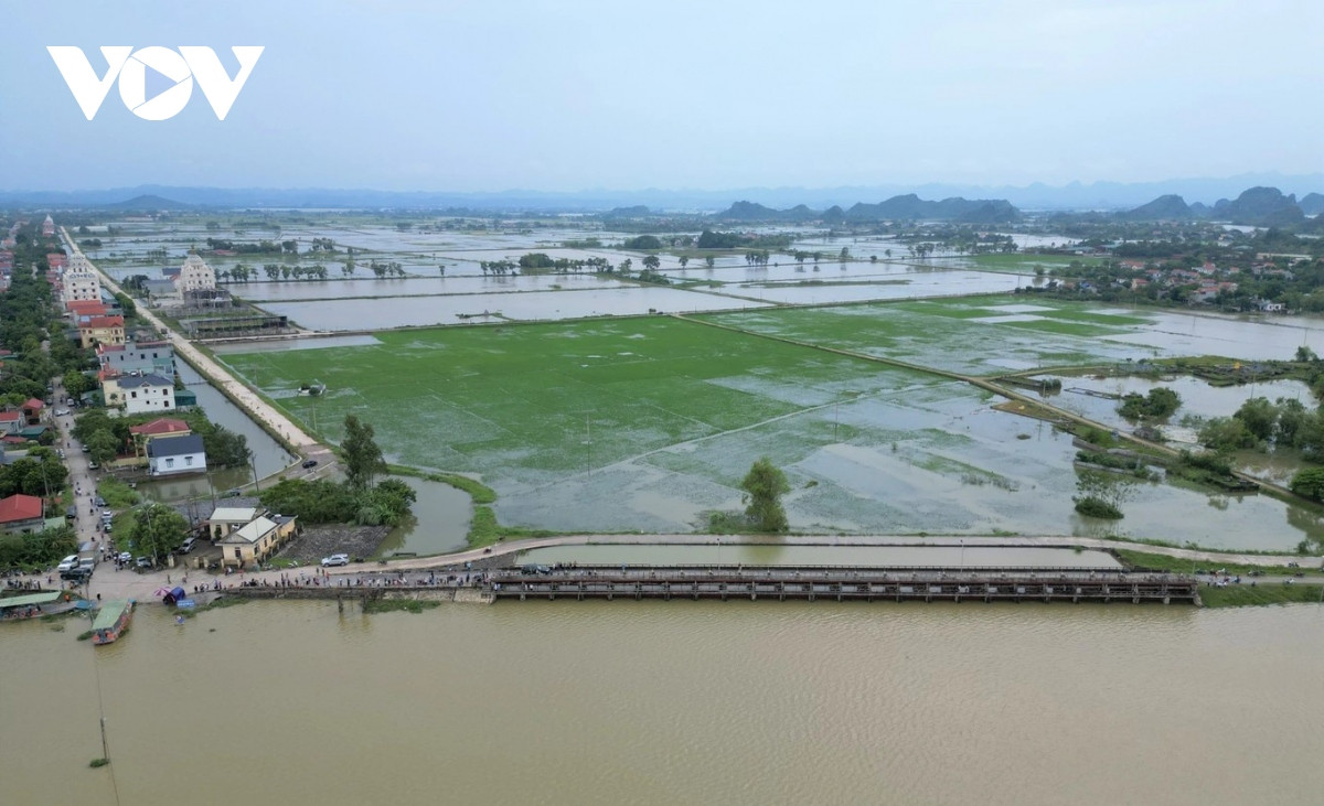 ninh binh dung lenh di dan khi muc nuoc lu tren song hoang long rut hinh anh 4