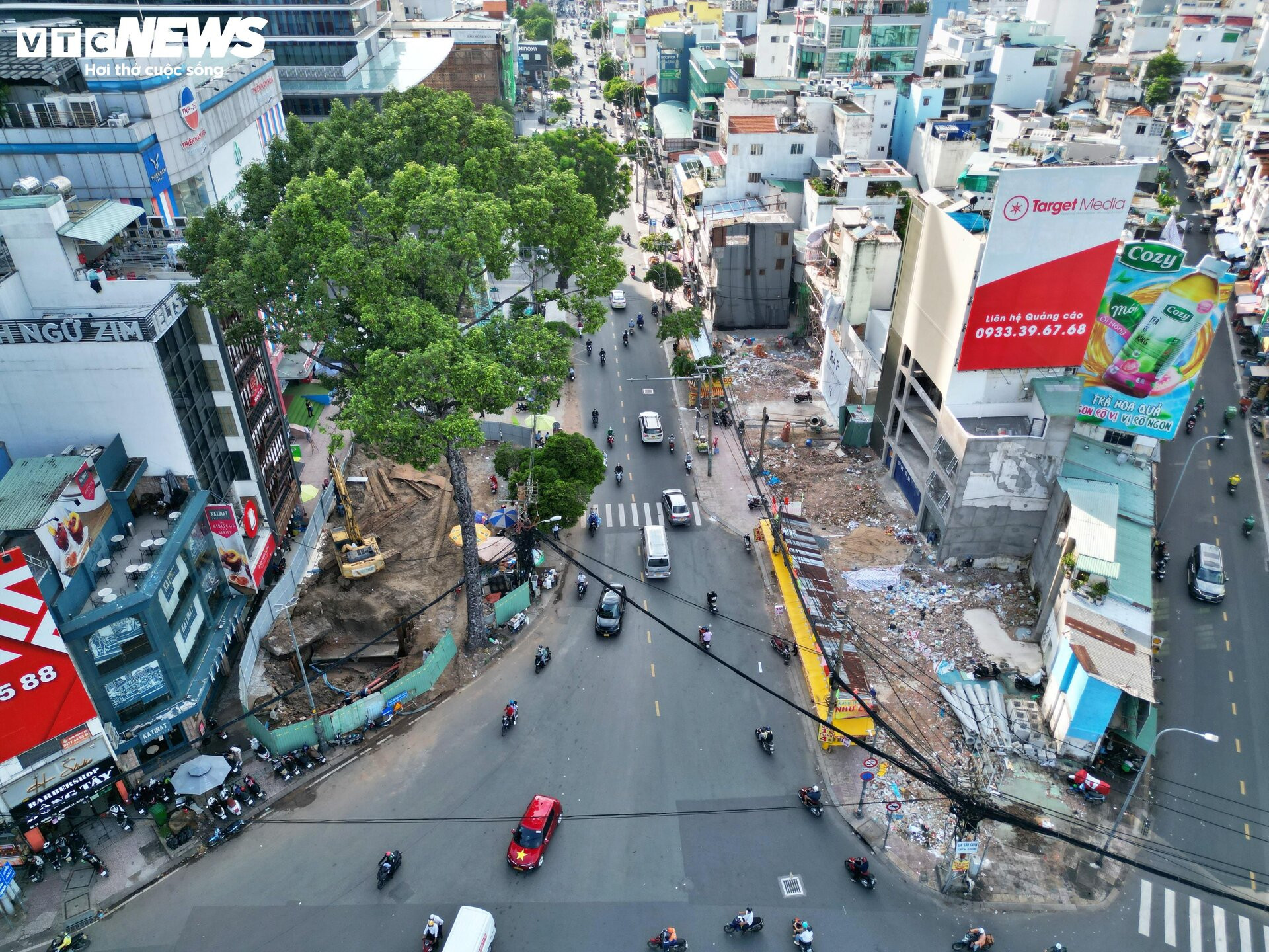 Toàn cảnh Metro số 2 TP.HCM sau hơn nửa năm thi công - 1