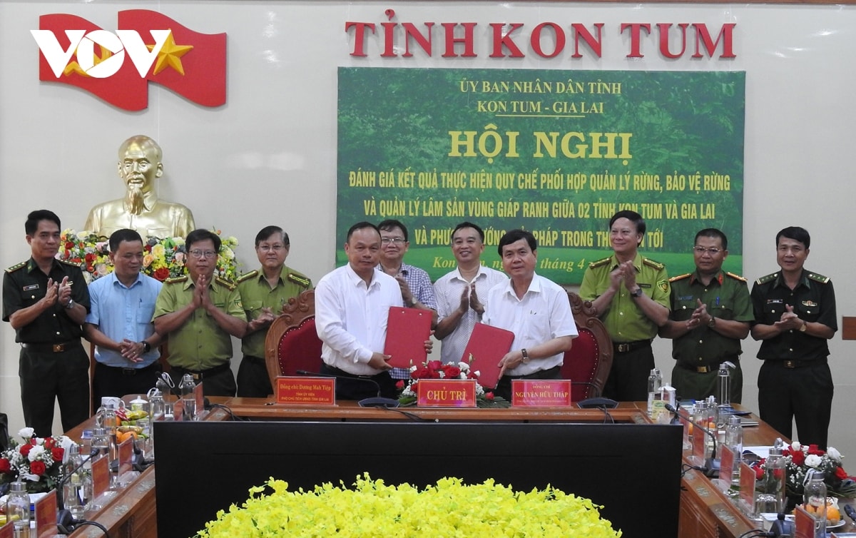 bảo vệ rừng vùng giáp ranh ở nơi có diện tích rừng lớn nhất tây nguyên hình ảnh 3 bao ve rung vung giap ranh o noi co dien tich rung lon nhat tay nguyen hinh anh 3