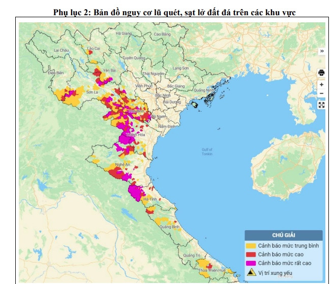 cac tinh tu thanh hoa den thua thien hue can chu y sat lo do mua lon hinh anh 1