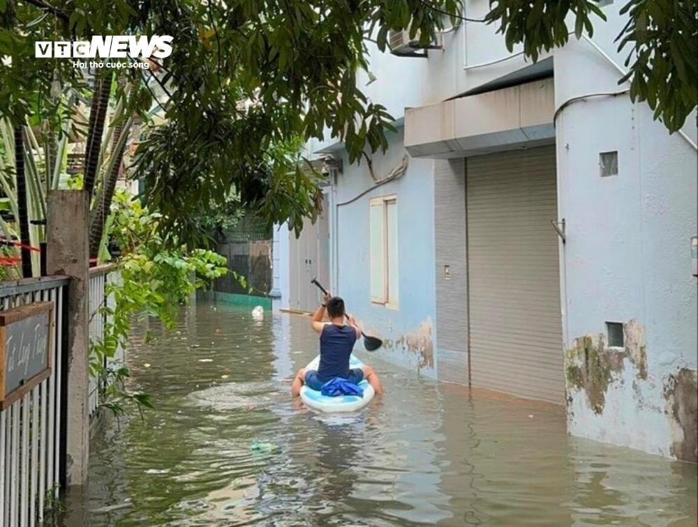 Nhiều người quay đầu không mua nhà ở những khu ngập nặng sau trận bão, lụt vừa xảy ra. (Ảnh minh họa)