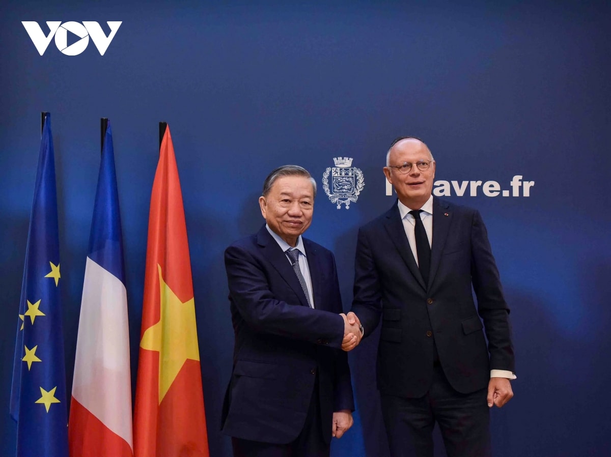 tổng bí thư, chủ tịch nước tô lâm gặp làm việc với thị trưởng tp le havre, pháp hình ảnh 1 tong bi thu, chu tich nuoc to lam gap lam viec voi thi truong tp le havre, phap hinh anh 1