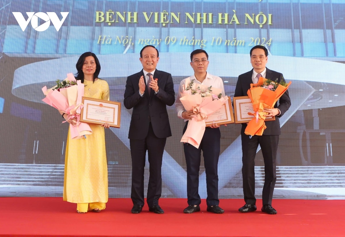 benh vien nhi dau tien cua ha noi chinh thuc di vao hoat dong hinh anh 2